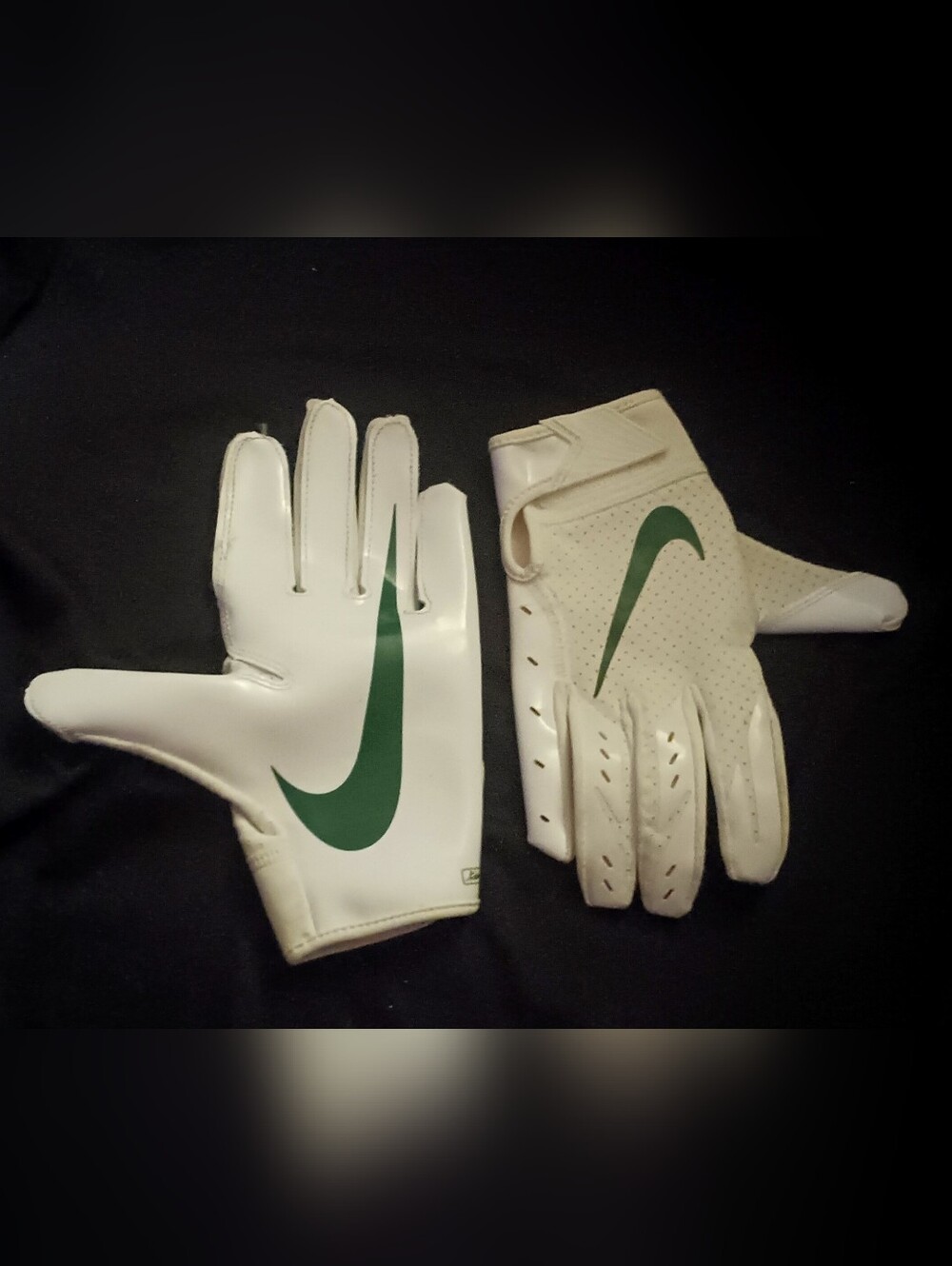 Nike Vapor Jet 5.0 football receiver gloves.